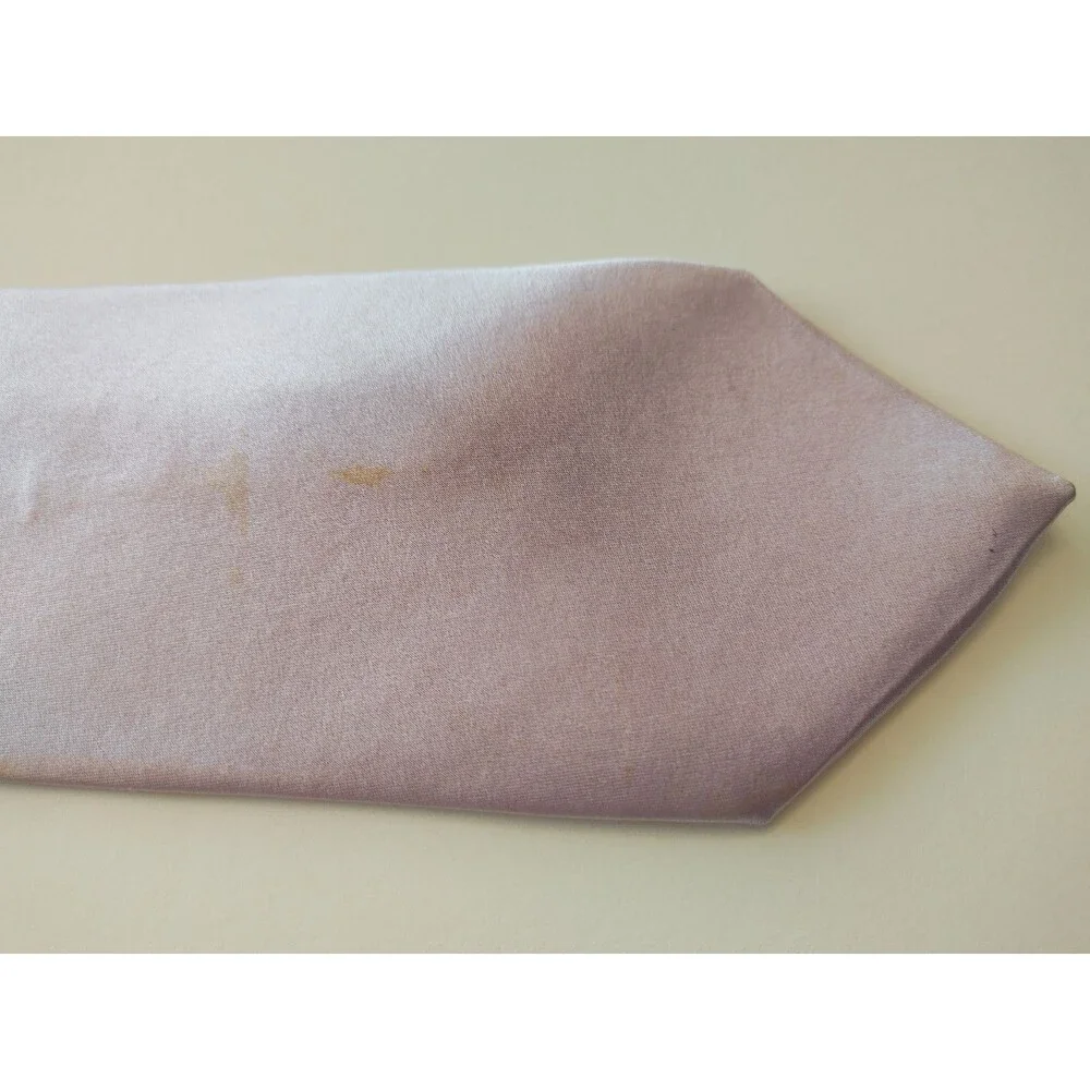 City Of London Men's Lavender Silk Satin Tie 3 3/4
